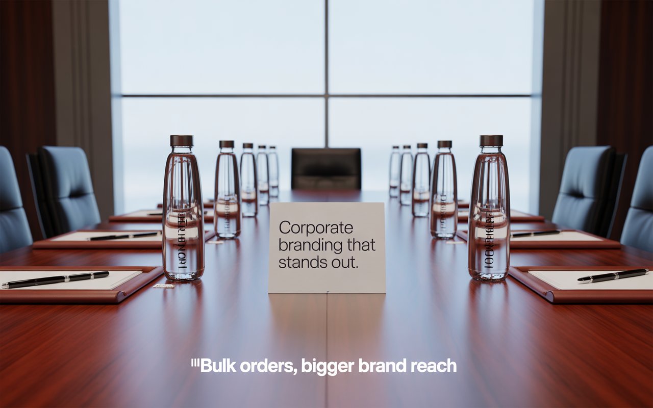 corporate branded water bottles